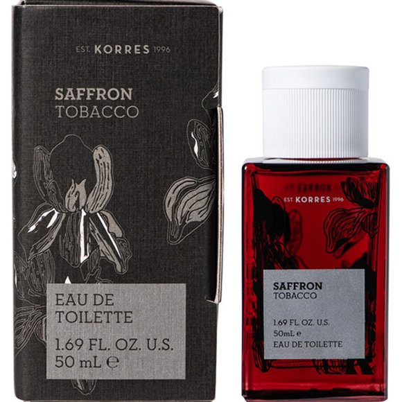 NEW Korres Saffron Tobacco Cacao Amber Woody for‎ men EDT 50 ml - Picture 1 of 5
